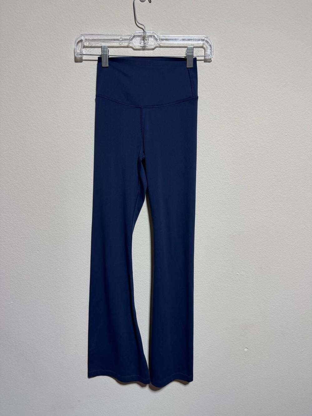 Victoria's Secret PINK High-Waisted Flare Leggings in Navy